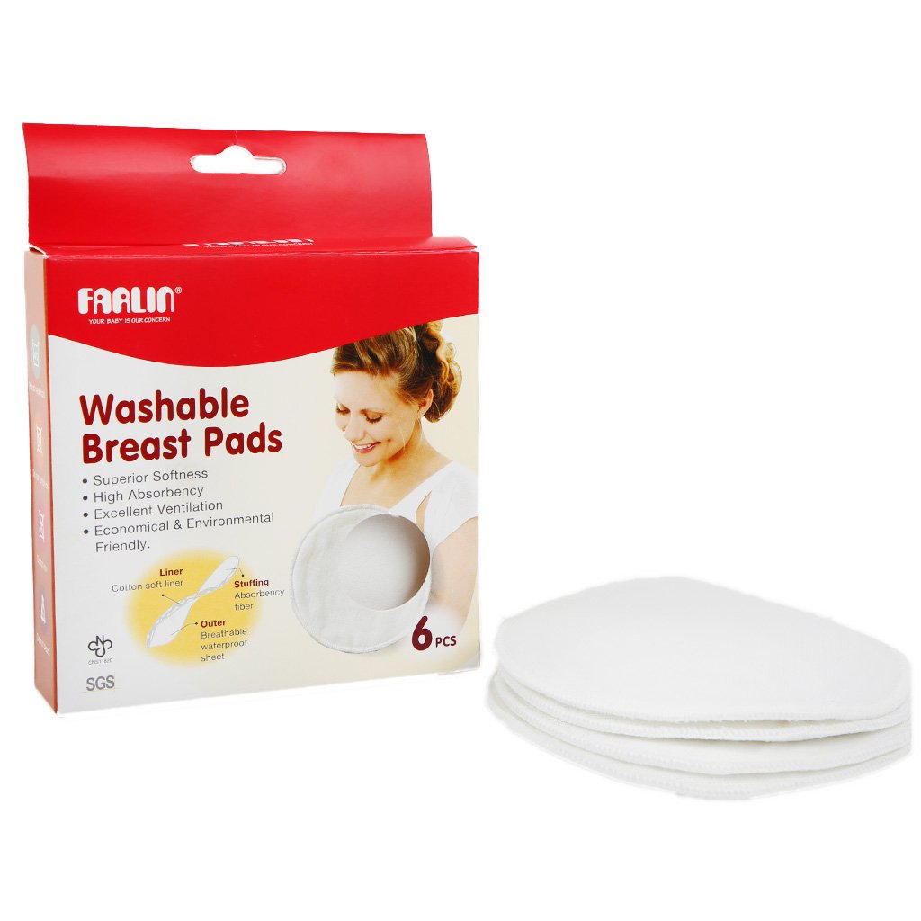 Buy Farlin Washable Breast Pads (Pack of 6) at best price in Pakistan