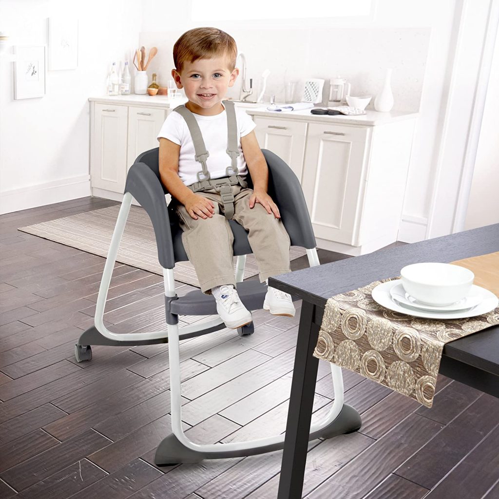 Ingenuity SmartClean Trio 3in1 High Chair Aqua Kiddyco