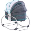 Mastela 5 in 1 Rocker Bassinet - Grey Blue - Image 3